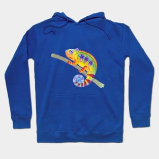 Colorful chameleon Hoodie